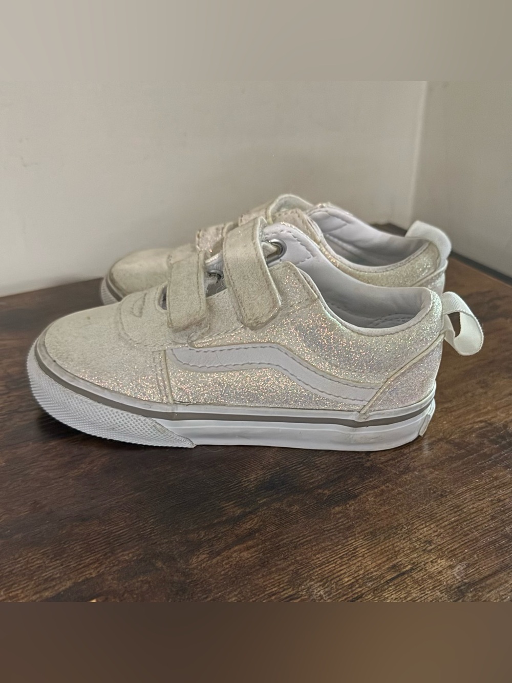 Toddler glitter vans